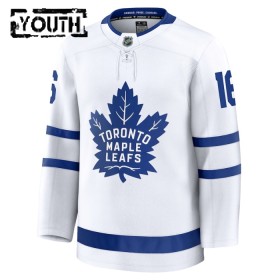 Barn Ishockey Toronto Maple Leafs tröja Fanatics Premium Mitch Marner 2024-25 Vit Borta